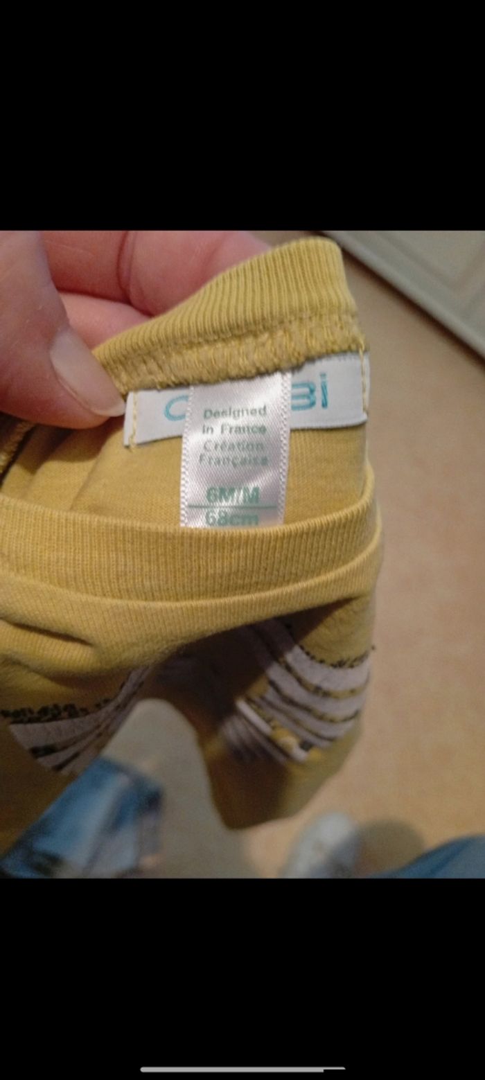 Lot 3 hauche manche longue taille 6 mois - photo numéro 3