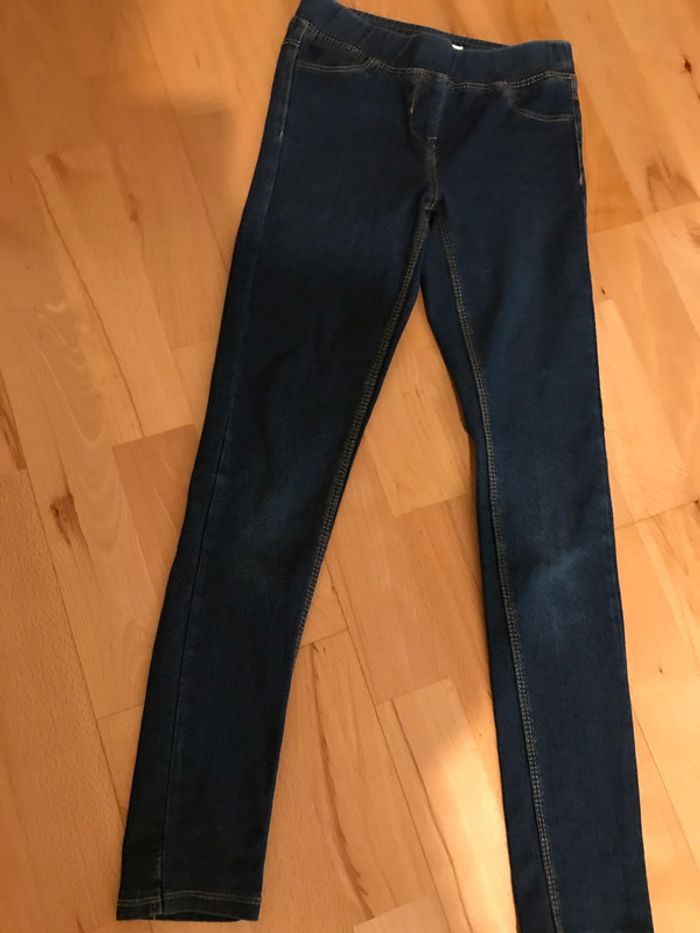 Jegging bleu jean 10 Ans