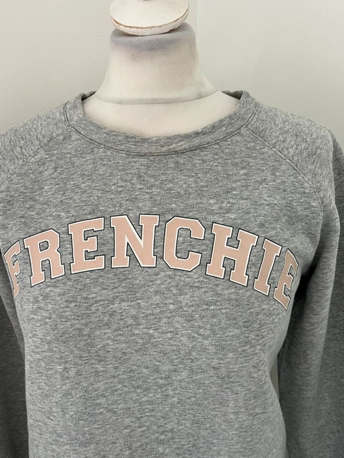 Sweat gris Claudie Pierlot frenchie S - photo numéro 3