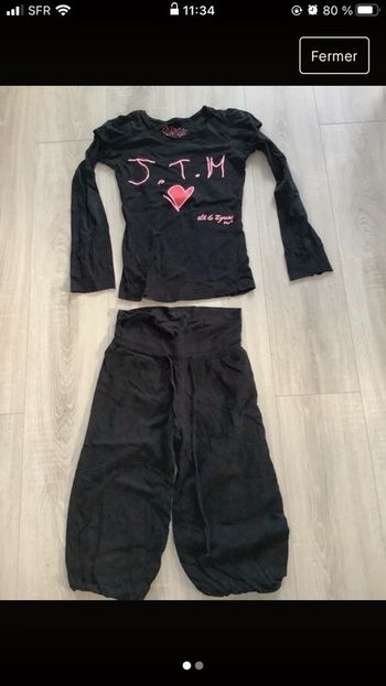 Pyjama noir