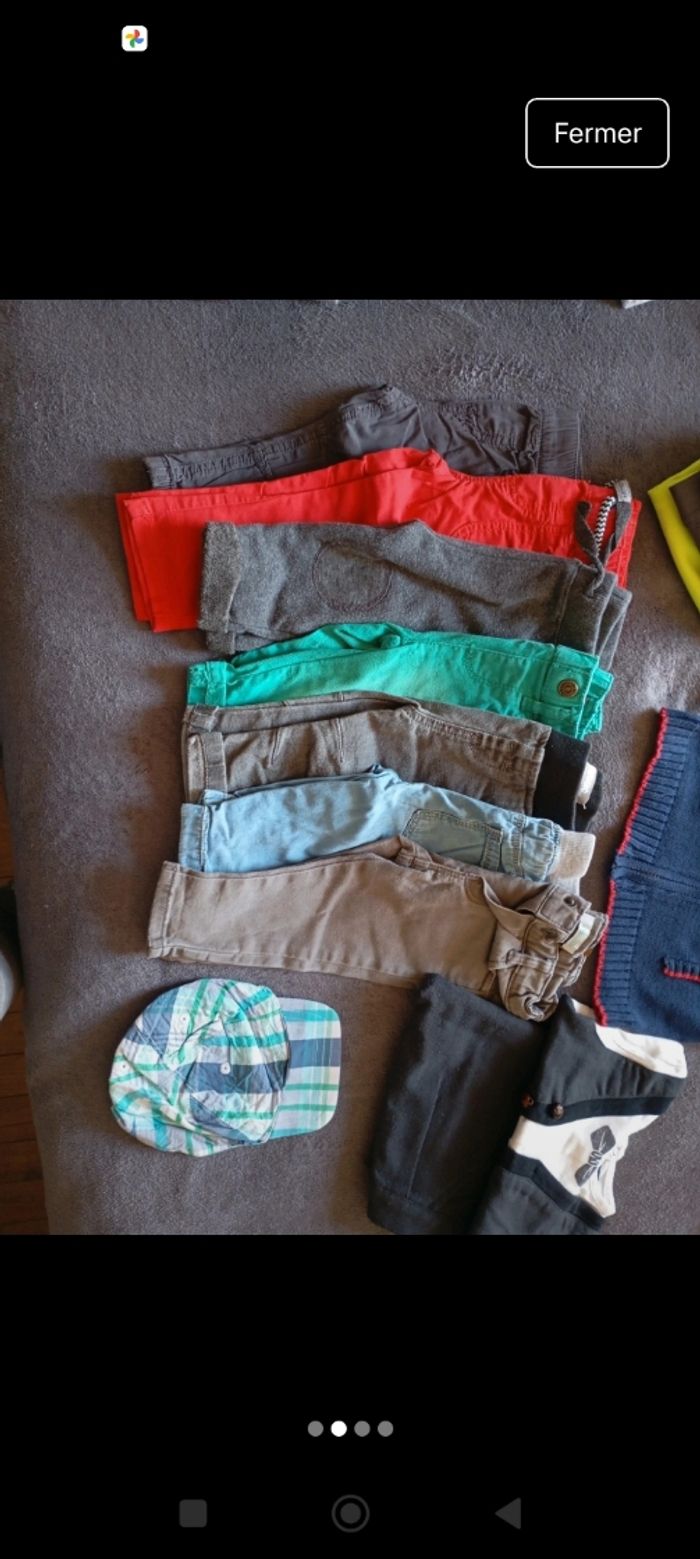 Lot vêtements bébé garçon 6 mois - photo numéro 2