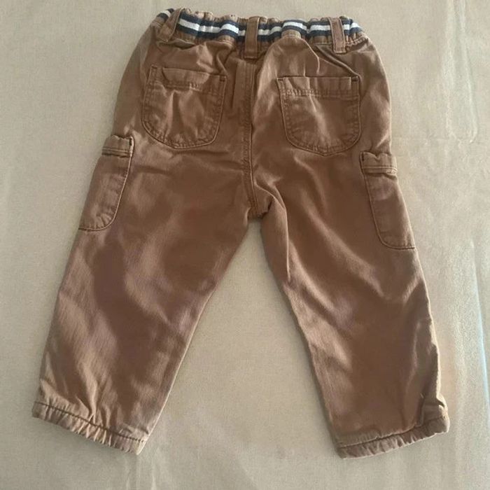 👖 Pantalon marron pour bébé Okaïdi 👖 - photo numéro 2