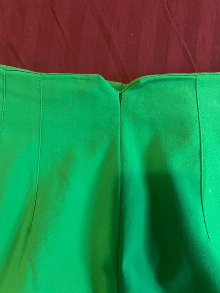 Pantalon à pince vert - photo numéro 3