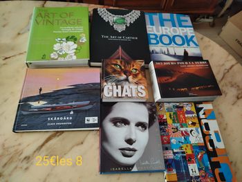 Lot de 7beaux livres