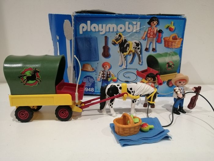 Playmobil calèche du poney