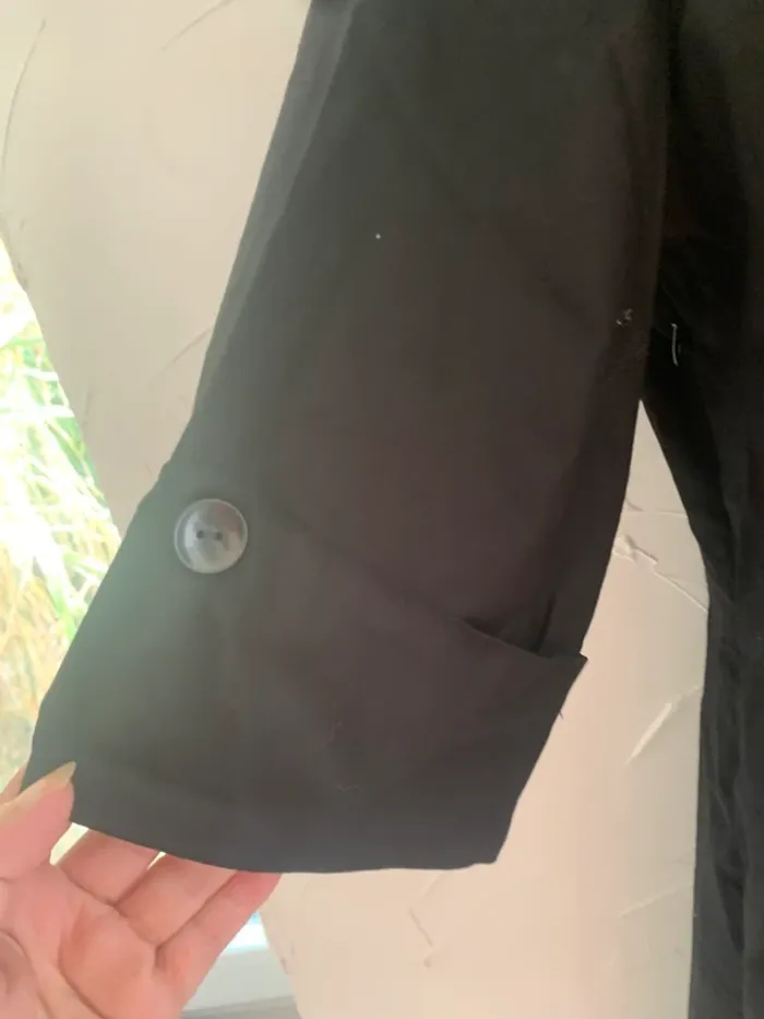 Robe vintage taille 4XL noire manches 3/4 - photo numéro 7