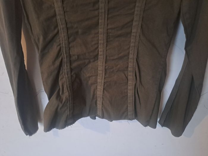 Veste style militaire kaki Marque XCVI Taille S - photo numéro 10