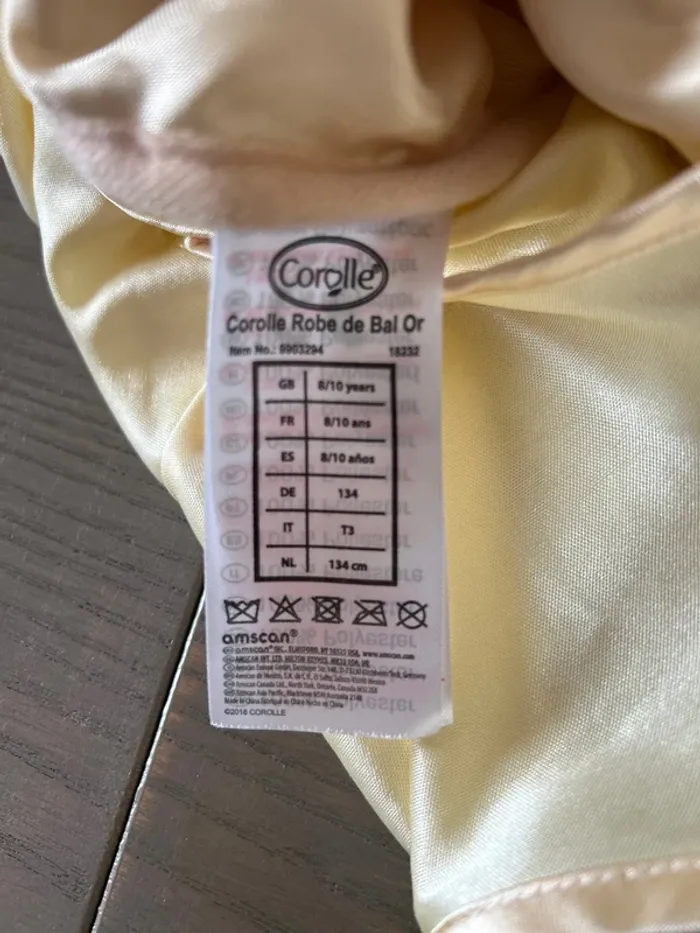 Déguisement fille princesse 8/10 ans - photo numéro 4