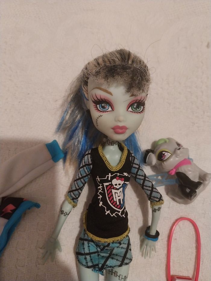 Poupée Frankie Stein G1 Ghoul Spirit Mattel Monster High et accessoires - photo numéro 5