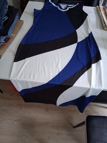 Robe droite moulante multicolore " t- XL"