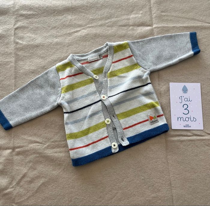 Gilet catimini 3 mois - photo numéro 1