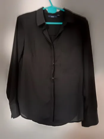 Chemise femme noir