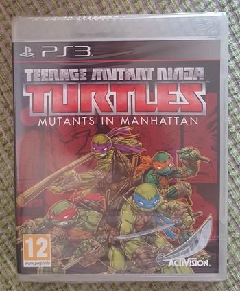 Teenage mutant ninja turtles mutants in manhattan new sealed game ps3