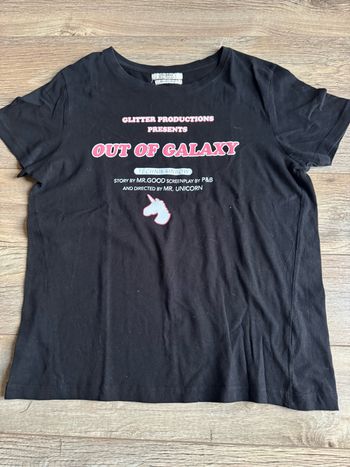 Tee-shirt noir Pull &Bear M