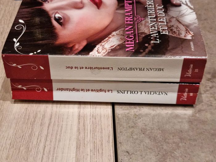 Lot 2 livres collection Victoria Harlequin - photo numéro 3