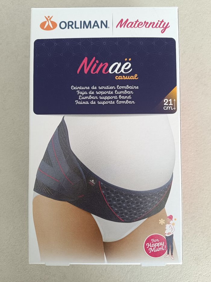 Ceinture de soutien lombaire femme enceinte