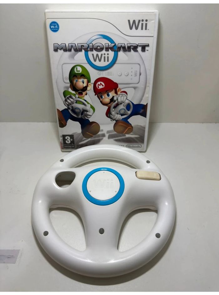 Mario Kart Wii Nintendo Wii + Volant Officiel