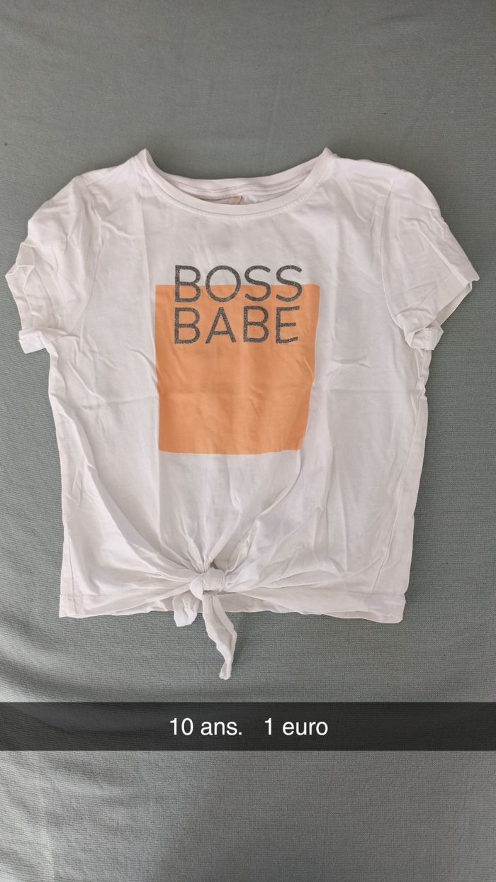 Tee-shirt fille - photo numéro 3