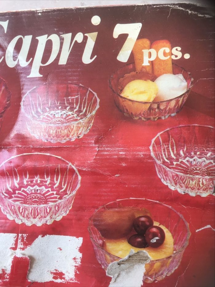 Lot de coupelles en verre - photo numéro 2