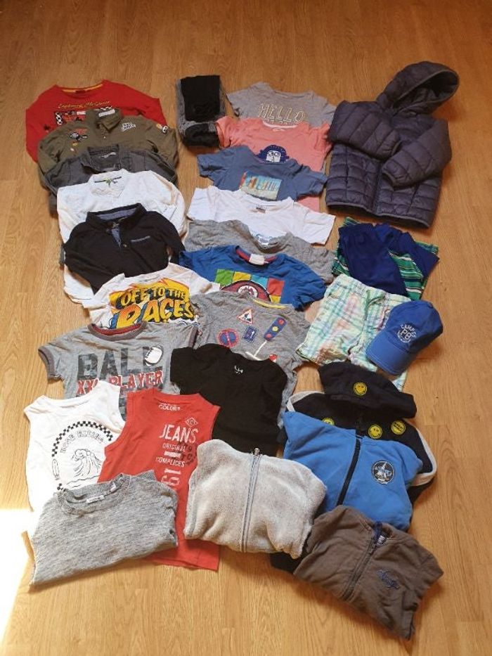 Lot vêtements garçon 4 ans
