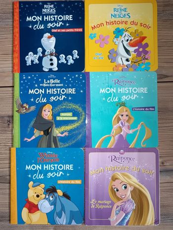 Lot 6 livre Disney