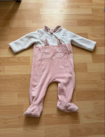 Pyjama velours sergent major 12 mois 