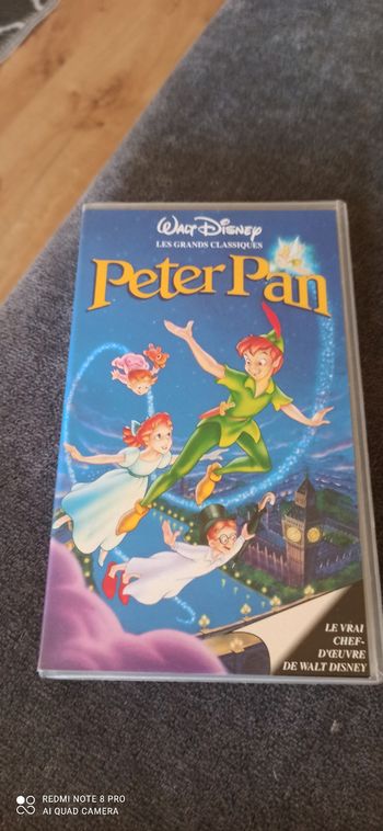 Cassette video Peter Pan