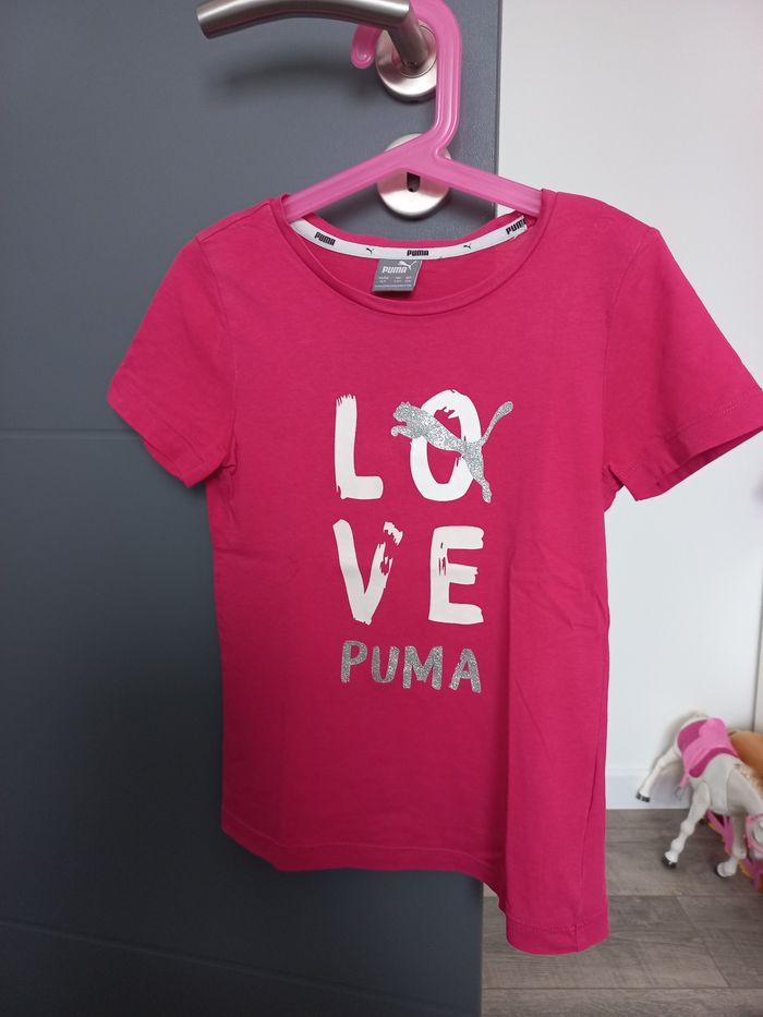 Tee shirt puma 7- 8 ans