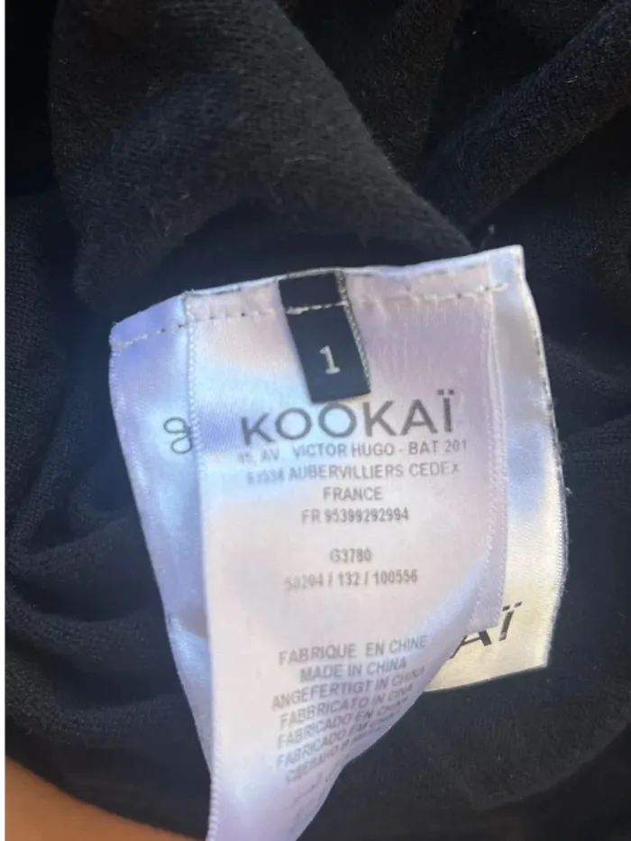 Superbe petit haut sympa - 100% cotton - super qualité - kookai - neuf - parfait bureau - photo numéro 4