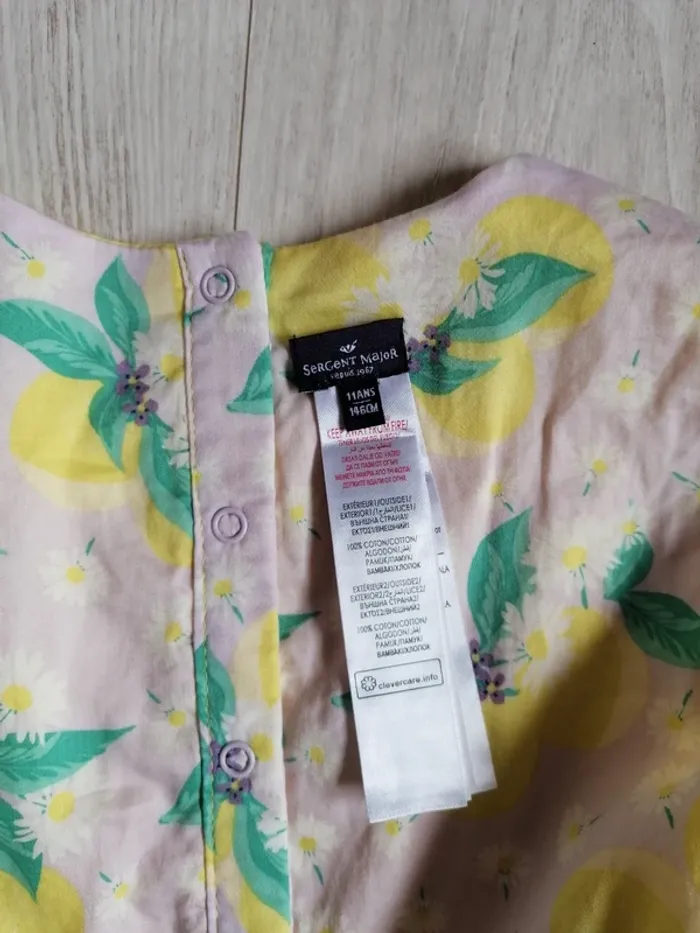 Robe réversible Sergent Major 
Thème Berlingot à Monaco
Taille 11 ans
Neuve juste lavée - photo numéro 5