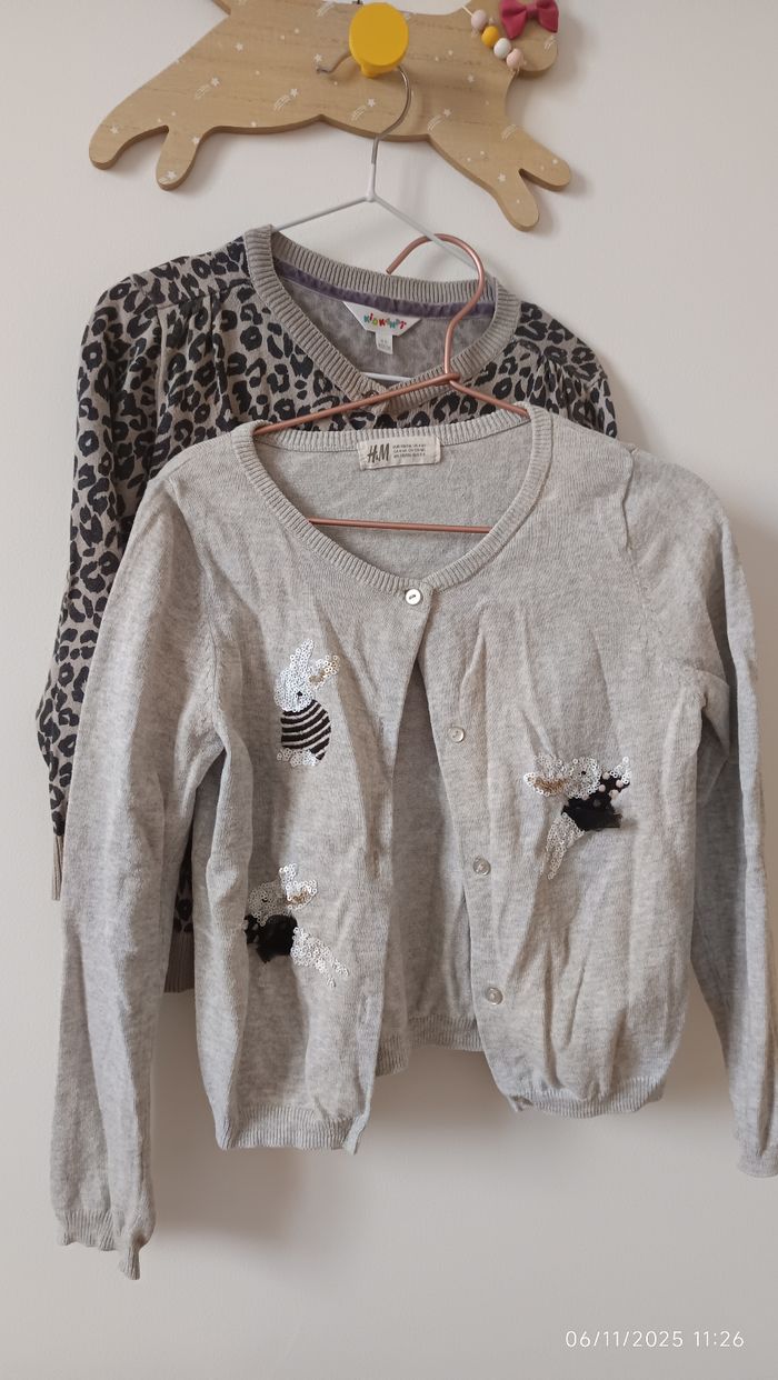 Lot de 2 gilets fille - photo numéro 7