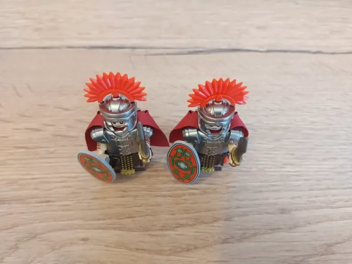 Figurines type lego 2 Centurions guerriers légionnaires romains - photo numéro 6