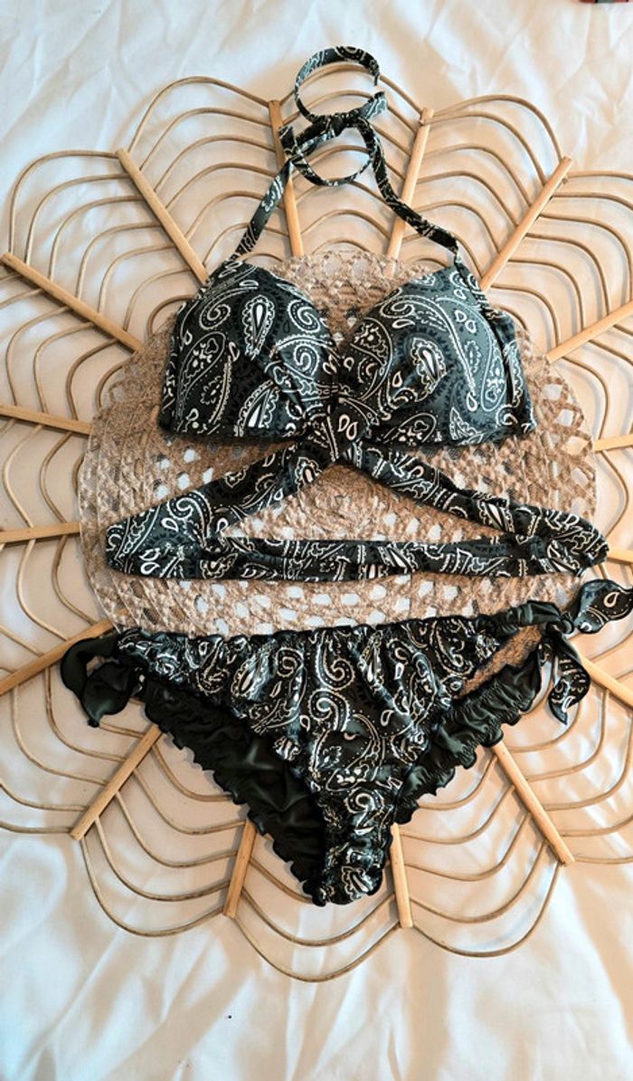 Maillot de bain kaki Calzedonia