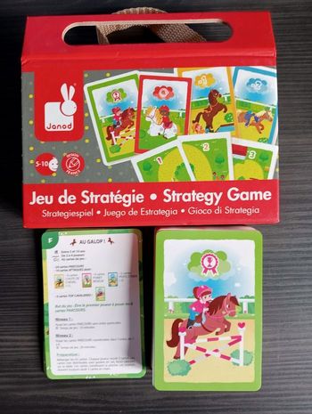 Jeu de Stratégie "Au Galop"