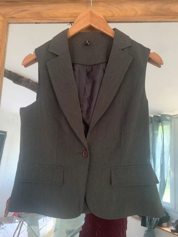 Veston beyoung gris foncé taille 38