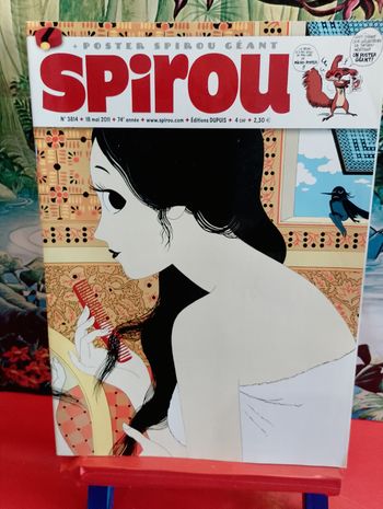 Spirou magazine, n° 3814, avec le supplément, 2011