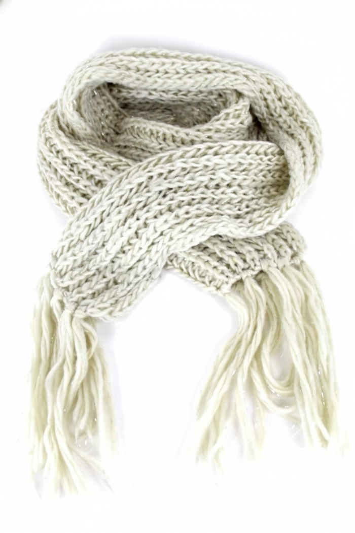 Grande Écharpe d'Hiver à Franges - Douce et Chaude - photo numéro 2