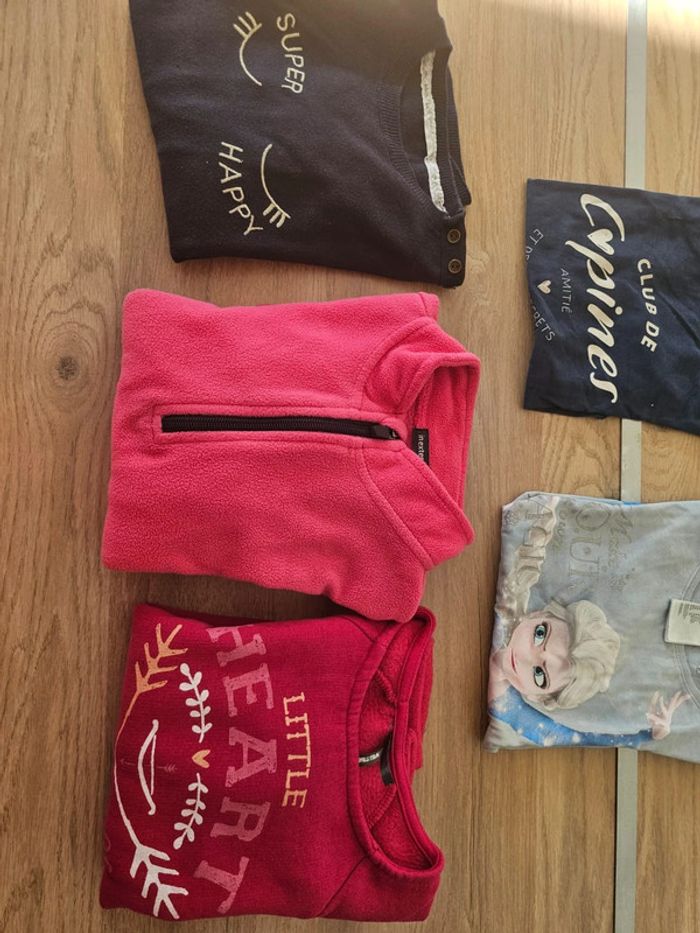 3 pull fille 8 ans +2 gratuit fille - photo numéro 9