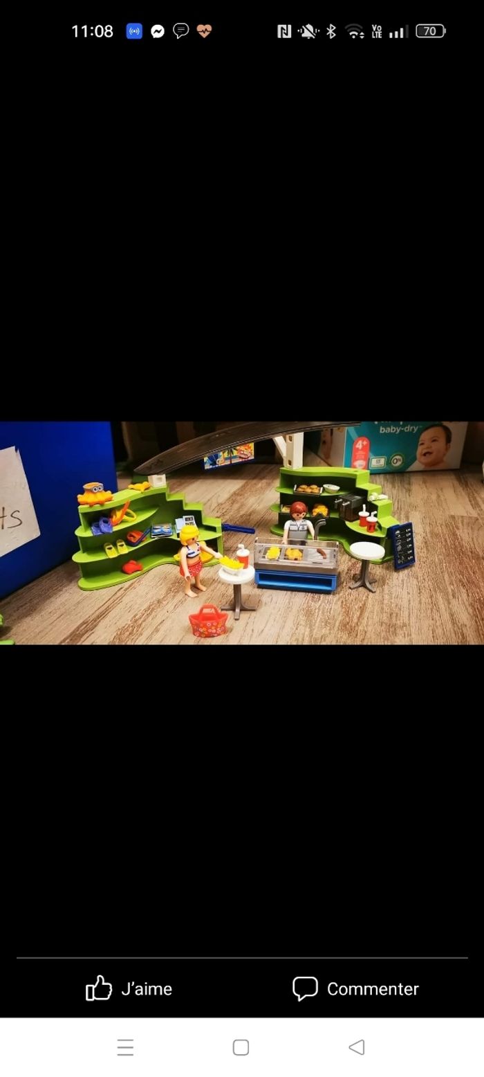 Centre commercial playmobil