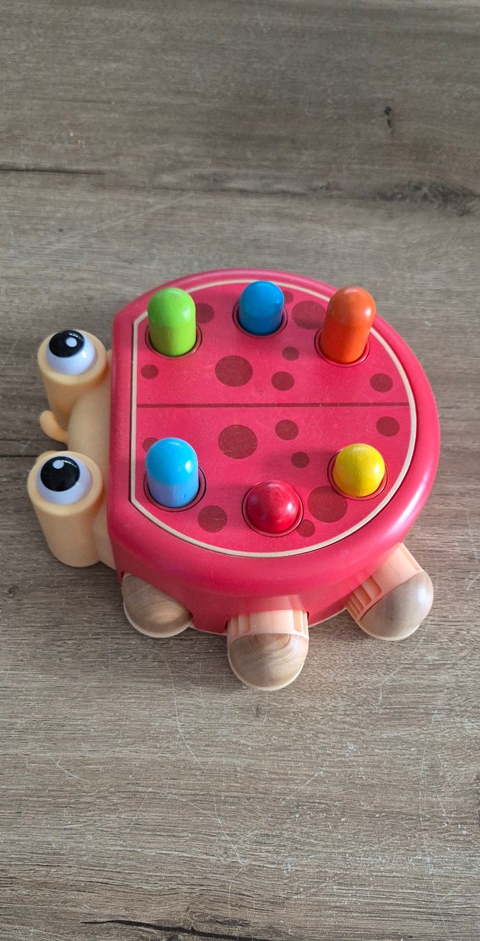 Jeu à marteler coccinelle 🐞 - photo numéro 3