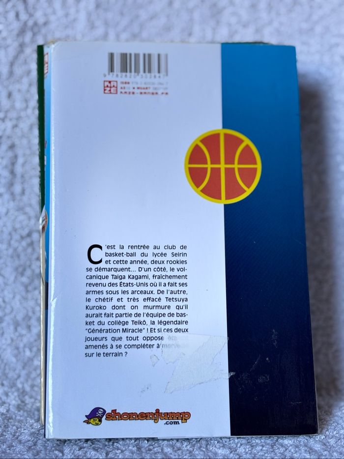 3 manga Kuroko no Basket - photo numéro 3