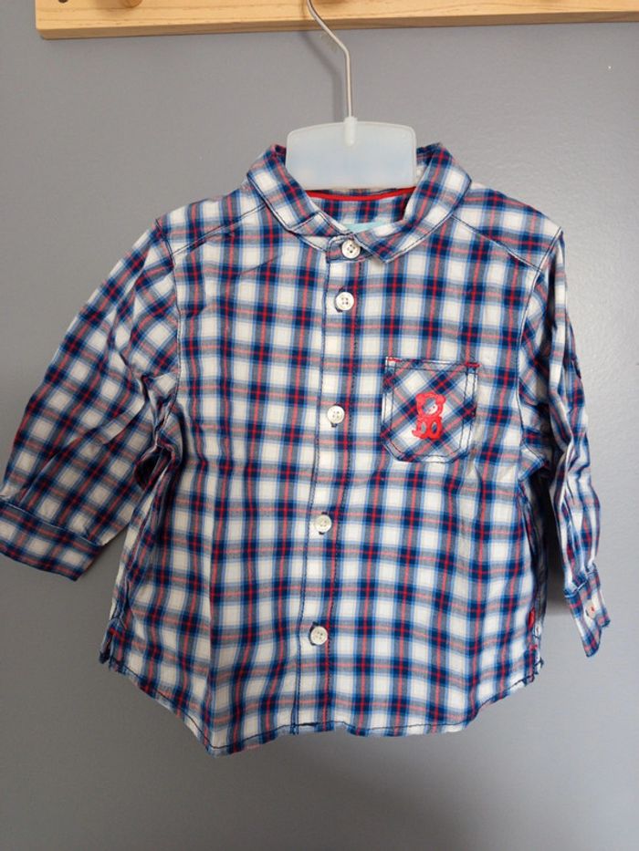 Lot chemise 12 mois - photo numéro 4