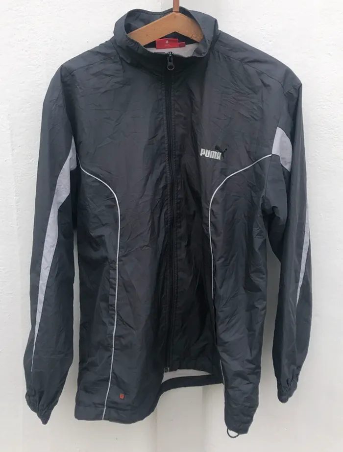 Puma track jacket Windbreaker Coupe-vent Mens taille L