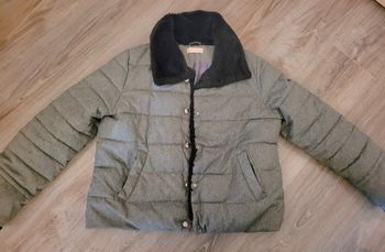 Manteau Hiver gris chiné Camaïeu T40
