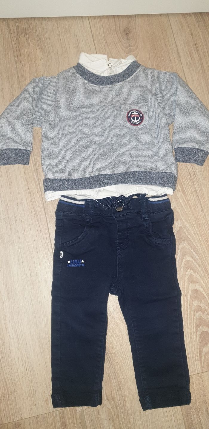 Lot vêtements bébé garçon 12 mois 02 - photo numéro 2