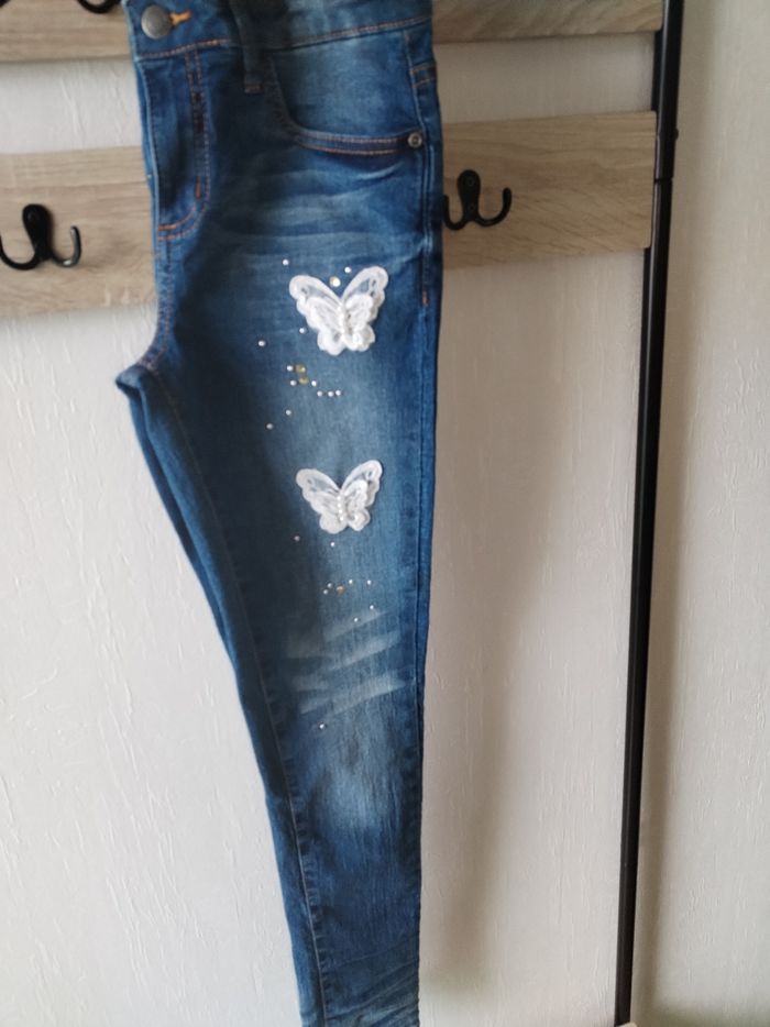 Jean motif papillon "john Baner - photo numéro 2