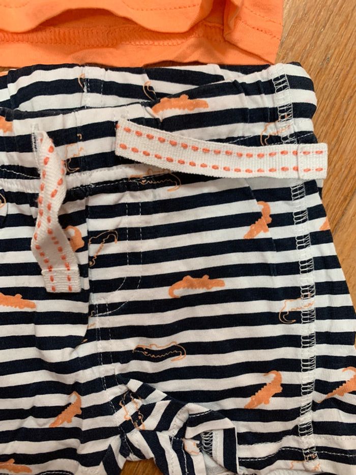 Ensemble short débardeur 6 mois - photo numéro 3