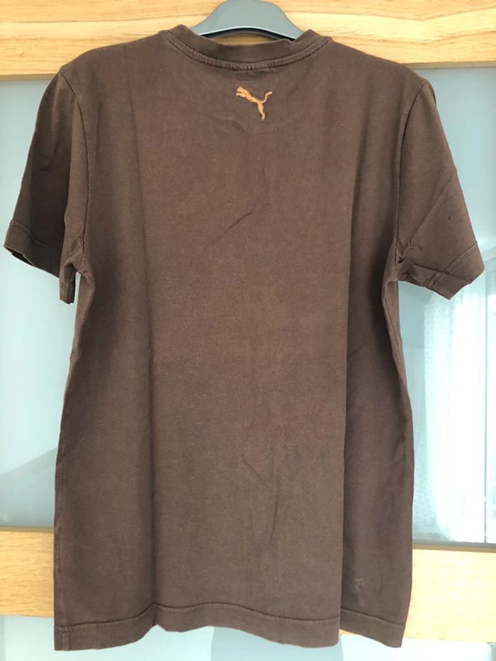 T-shirt marron Puma - photo numéro 4