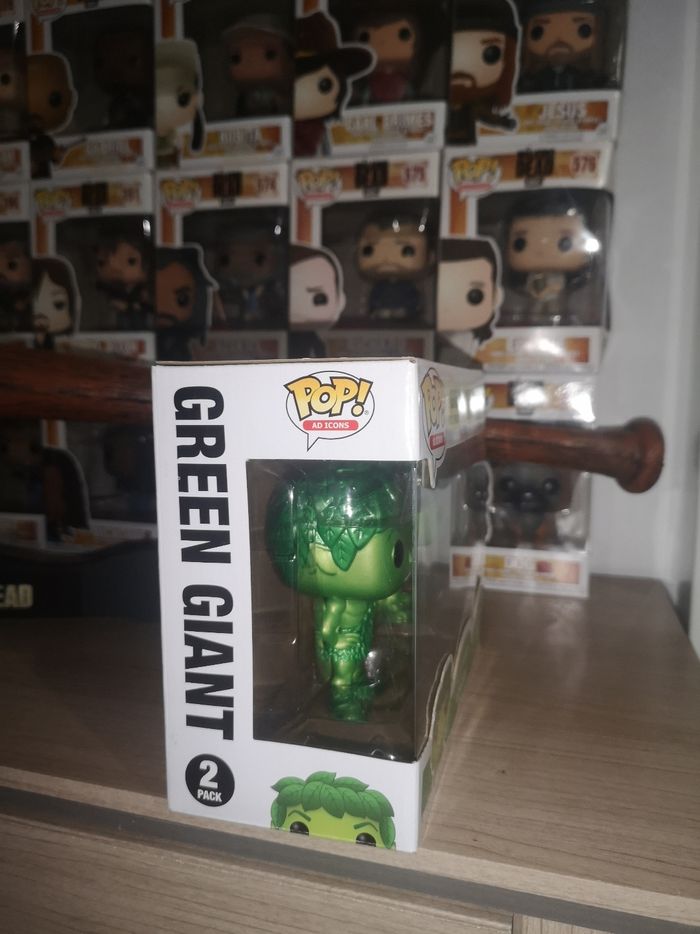 Funko pop Ad icons Green Giant & Sprout 2 Pack Special edition métallique - photo numéro 5
