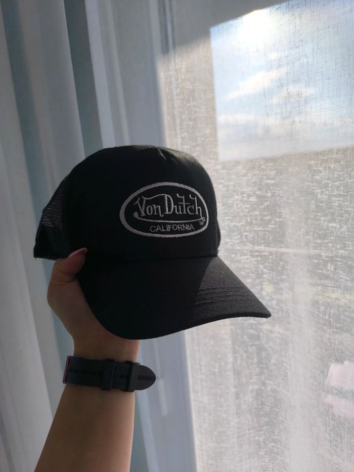 Casquette von dutch, homme , noir, idée cadeau, neuve - photo numéro 2